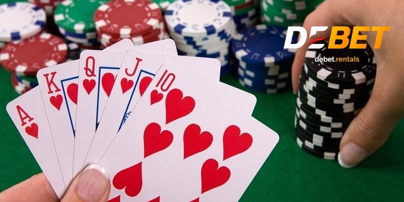 Cách chơi bài Xì Tố hiệu quả, Debet tặng thưởng hấp dẫn 3 Các vòng trong cách chơi bài Xì Tố